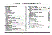 2008年GMC用户手册 acadia