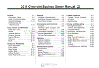 2011年雪佛兰用户手册 equinox
