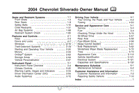 2004年雪佛兰用户手册 silverado2500hd
