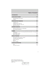 2011年福特车主手册 transitconnect