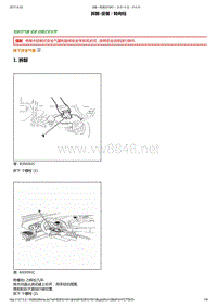 东风标致206维修手册之转向02-转向柱