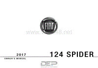 2017年菲亚特用户手册 124spider