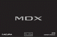 2018年讴歌mdx用户手册