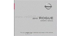 2015年日产汽车车主手册 rogue