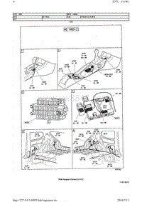 东风标致206电路图之导线束布置图06