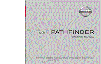 2011年日产汽车车主手册 pathfinder