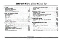 2010年GMC用户手册 sierra1500