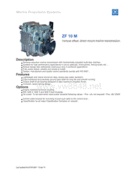 ZF船用驱动变速器DS-ZF_10_M