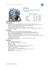 ZF船用驱动变速器DS-ZF_63_A