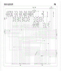 2013海马福美来两厢电路图01-保险丝盒接线图
