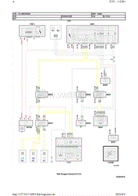 2014雪铁龙C4L LRCROSS全车电路图之助力转向01