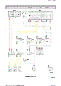 2014雪铁龙C4L LRCROSS全车电路图之显示信息01