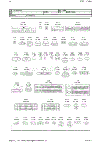 2014雪铁龙C4L LRCROSS全车电路图之插头端子连接器08