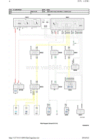 2014雪铁龙C4L LRCROSS全车电路图之行驶辅助信息01