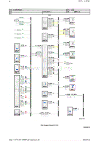 2014雪铁龙C4L LRCROSS全车电路图之发动机防盗和警报04