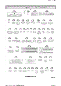 2014雪铁龙C4L LRCROSS全车电路图之插头端子连接器07