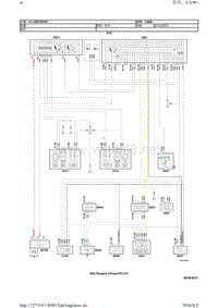 2014雪铁龙C4L LRCROSS全车电路图之车外照明灯05