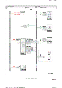 2014雪铁龙C4L LRCROSS全车电路图之加热装备04