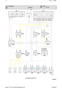 2014雪铁龙C4L LRCROSS全车电路图之车门和防护装置信息03