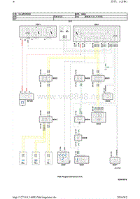 2014雪铁龙C4L LRCROSS全车电路图之行驶辅助信息03