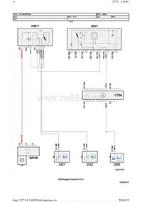 2014雪铁龙C4L LRCROSS全车电路图之信号03