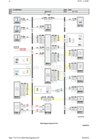 2014雪铁龙C4L LRCROSS全车电路图之车门和防护装置信息04