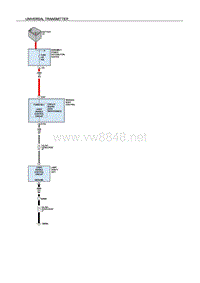 2014道奇酷威全车电路图20-universal transmitter