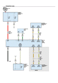 2014道奇酷威全车电路图04-transfer case