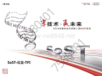2014年奥迪服务技术部第二期SOST培训：SoST_底盘-TPI