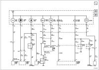 2012别克凯越电路图8.10.2.2仪表板、计量仪表和控制台示意图（仪表组－速度传感动力转向、保持模式、气囊、机油压力、故障指示灯、ABS、驻车制动、充电警告灯）（欧IV排放标准）（新凯越）