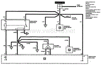 BMW(E34)V8 3.0L DOHC(M60)电脑控制系统 电源