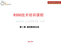 上汽荣威R350培训资料第二章 通讯数据总线