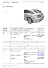 2015奔驰GLA220全车维修手册67-20尾门车窗