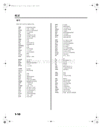 2008广州本田雅阁电路图册