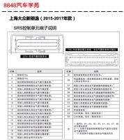 2015年起大众朗逸气囊SRS控制单元