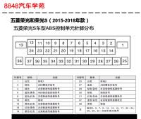 2015-2018年五菱荣光S车型ABS控制单元