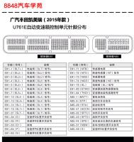 2015年广汽丰田凯美瑞U761E自动变速箱控制单元