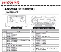 2015-2018年大众凌渡ABS控制单元