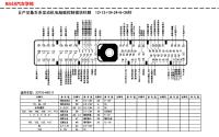 日产尼桑车系发动机电脑板针脚12+12+19+24+6+36针