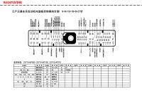 日产尼桑车系发动机电脑板针脚9+9+19+18+6+27针