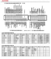 日产讴歌车型发动机电脑板针脚73+56针