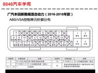 2016-2018年广汽本田新雅阁ABS控制单元