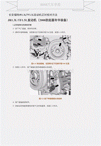 长安福特JR1.3L和TF1.5L发动机正时校对方法 