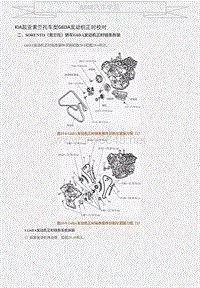 KIA起亚索兰托车型G6DA发动机正时校对 