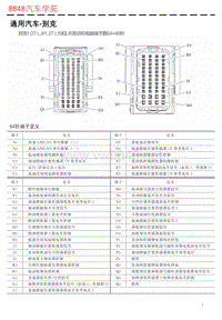 别克1.0T LJI发动机电脑端子图64+48针 