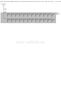 10-12款宾利欧陆GT原厂电路图 驾驶员侧保险丝盒33