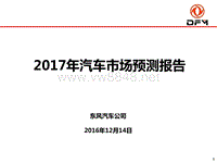 东风汽车2017年汽车市场预测报告-52页