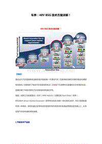 车界48VBSG技术方案详解